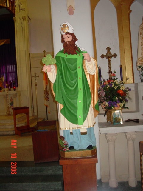 St. Patrick statue